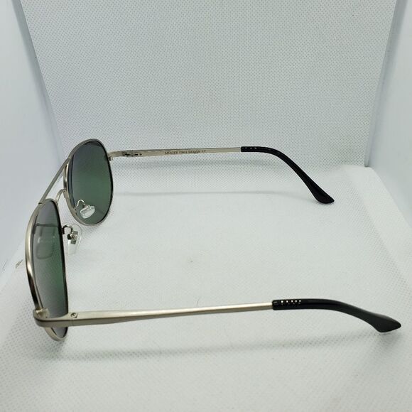 Miaier Silver Aviator Sunglasses - Picture 5 of 11